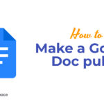 How to Make a Google Doc public