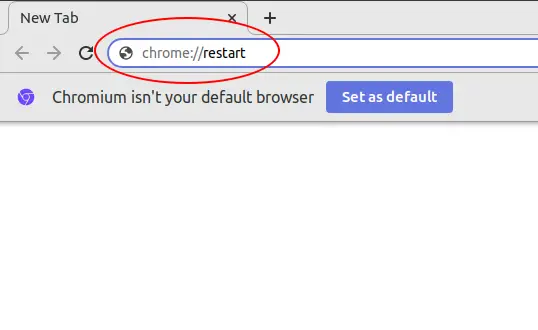 How to restart Chrome?