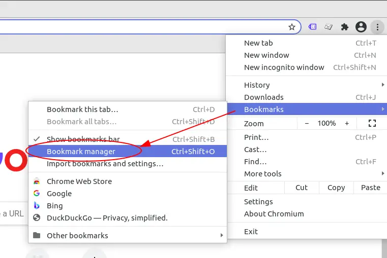 How to delete bookmarks on Chrome