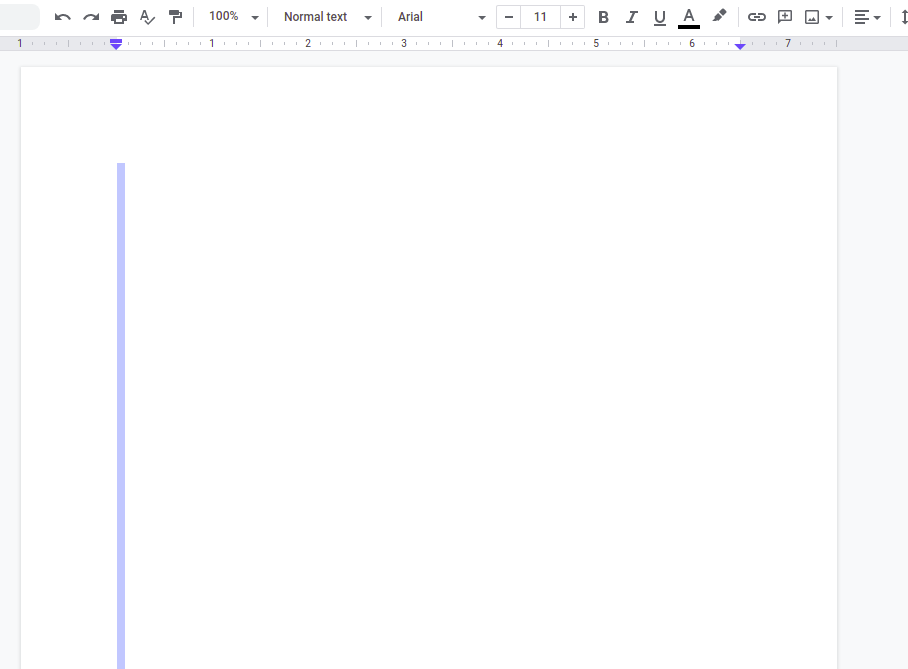 how to delete a page in google docs