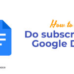 How to Do subscript in Google Docs