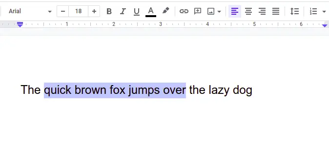 How to do subscript in Google Docs