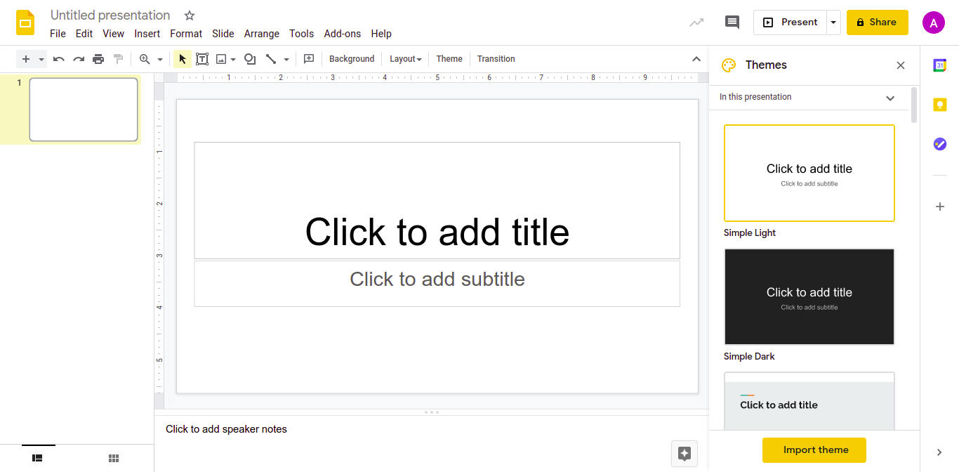 how to add audio to google slides