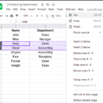How to insert multiple rows in google sheets