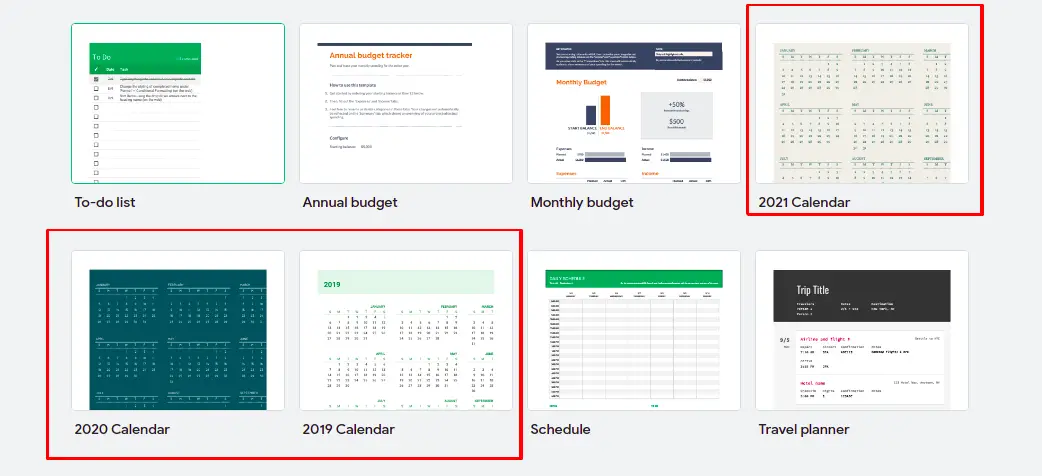 Steps to insert a Calendar in Google Sheets