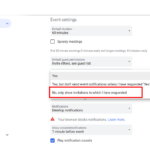 How to stop receiving spam events in your Google Calendar?