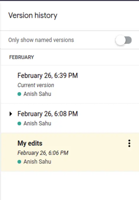 How to Check Version History in Google Slides