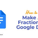 How To Make A Fraction In Google Docs