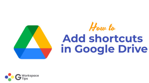Add shortcuts in Google Drive