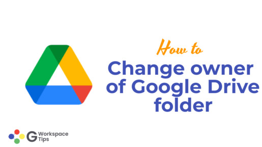 Change owner of Google Drive folder