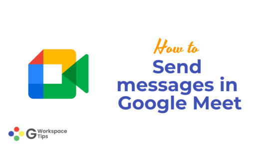 Send messages in Google Meet