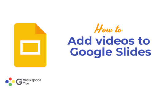 Add videos to Google Slides