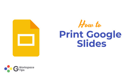 Print Google Slides