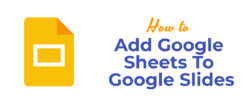 Add Google Sheets To Google Slides