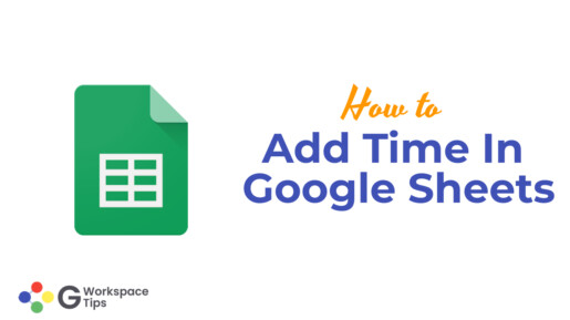 How To Add Time In Google Sheets