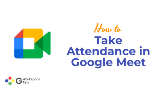 Take Attendance in Google Meet