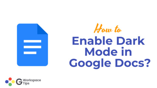 Enable Dark Mode in Google Docs?