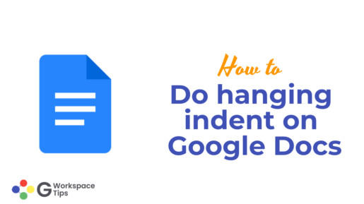 Do hanging indent on Google Docs