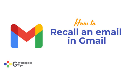 Recall an email in Gmail