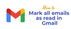 Mark all emails as read in Gmail