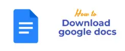 Download google docs