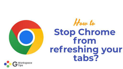 Stop Chrome from refreshing your tabs?