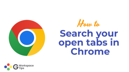 Search your open tabs in Chrome