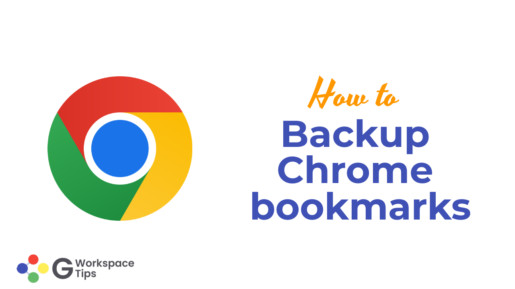 Backup Chrome bookmarks