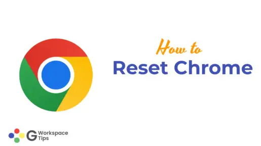 Reset Chrome