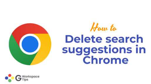 Delete search suggestions in Chrome