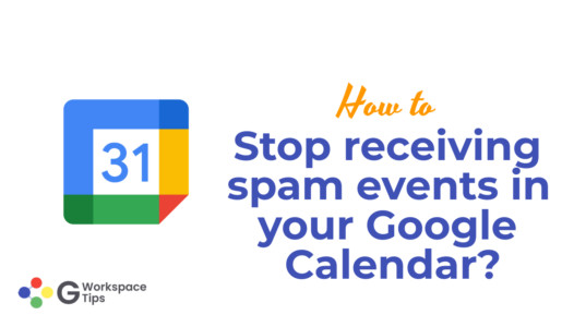 Stop receiving spam events in your Google Calendar?