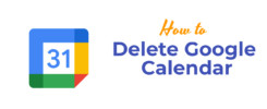 Delete Google Calendar