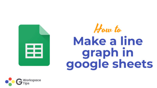 make a line graph in google sheets