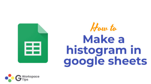 make a histogram in google sheets