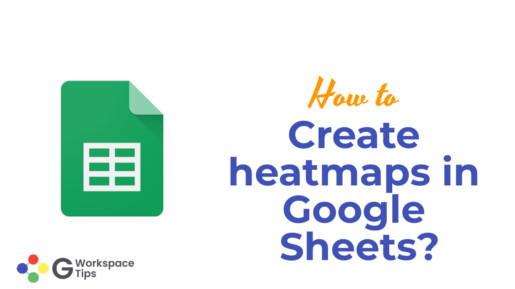create heatmaps in Google Sheets?